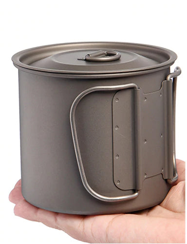 Titanium Camping Stove Mug