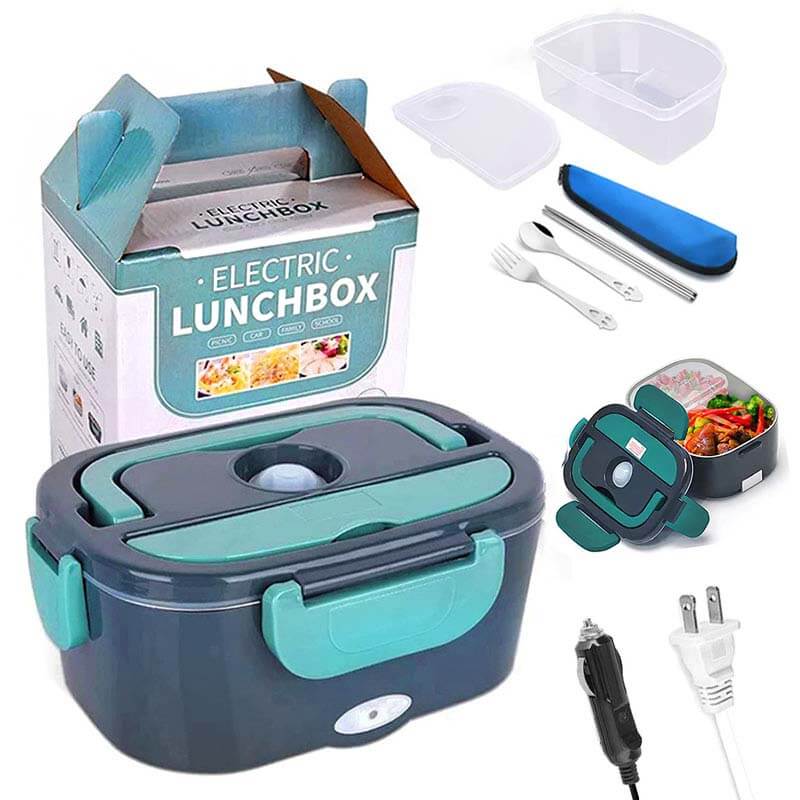 Lonchera Eléctrica Electric Lunch Box - Roja y azul - Mega Shop TV