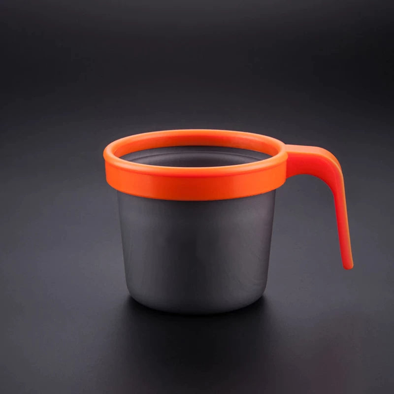 Aluminum Mug with Silicone